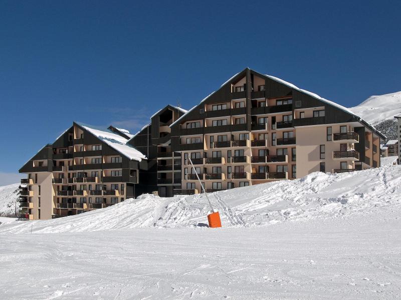 Аренда на лыжном курорте Le Sarvan - Les Menuires - зимой под открытым небом