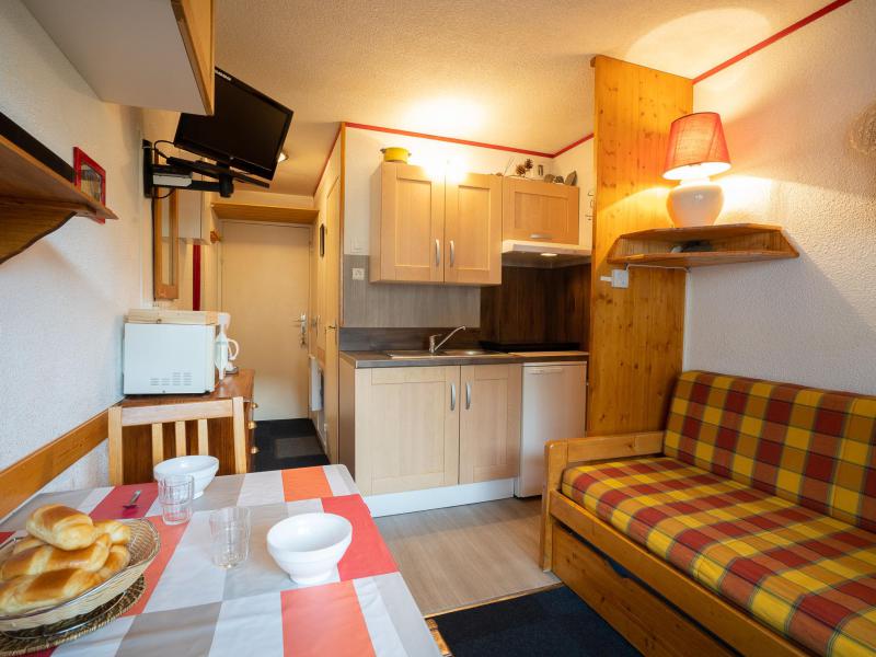 Ski verhuur Appartement 1 kamers 3 personen (3) - Le Sarvan - Les Menuires - Woonkamer