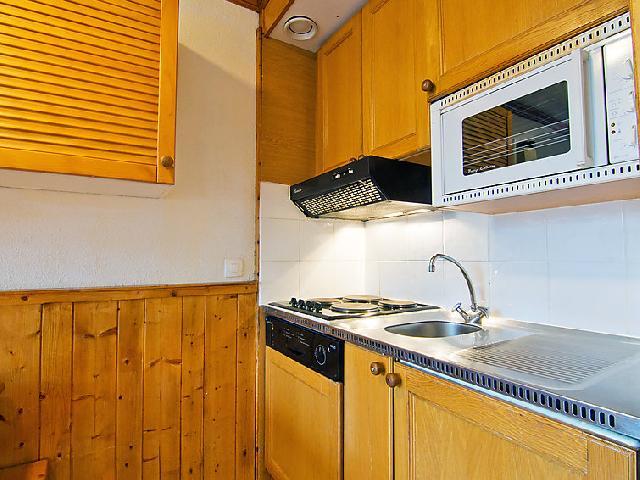 Rent in ski resort 2 room apartment 5 people (6) - Le Villaret - Les Menuires - Kitchen