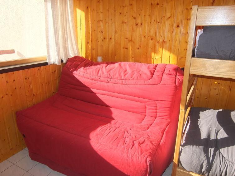 Rent in ski resort 1 room apartment 2 people (35) - Les Asters - Les Menuires - Bed-settee