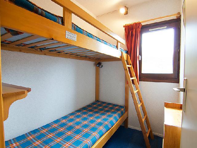 Rent in ski resort 2 room apartment 6 people (27) - Les Asters - Les Menuires - Bunk beds