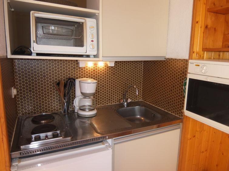 Wynajem na narty Apartament 1 pokojowy 2 osób (35) - Les Asters - Les Menuires - Aneks kuchenny