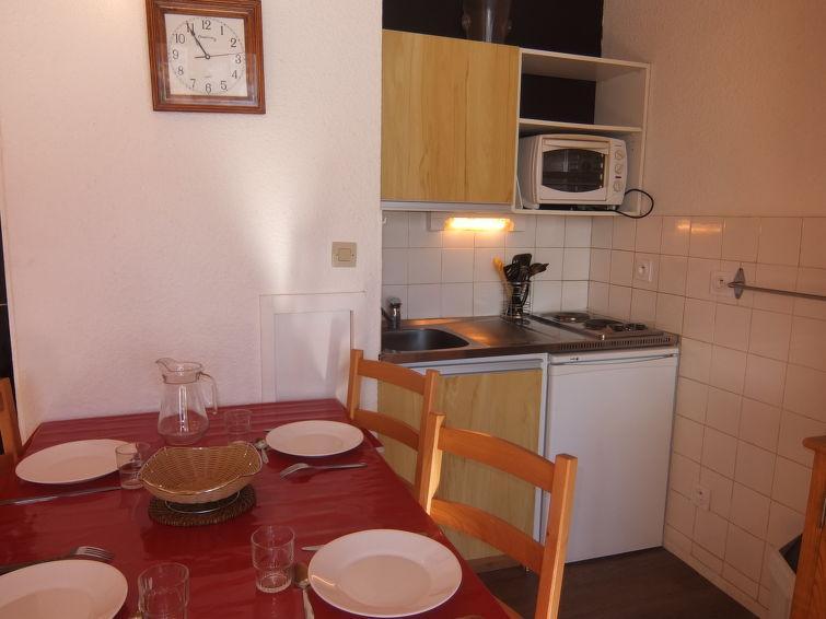 Ski verhuur Appartement 1 kamers 4 personen (15) - Les Asters - Les Menuires - Woonkamer