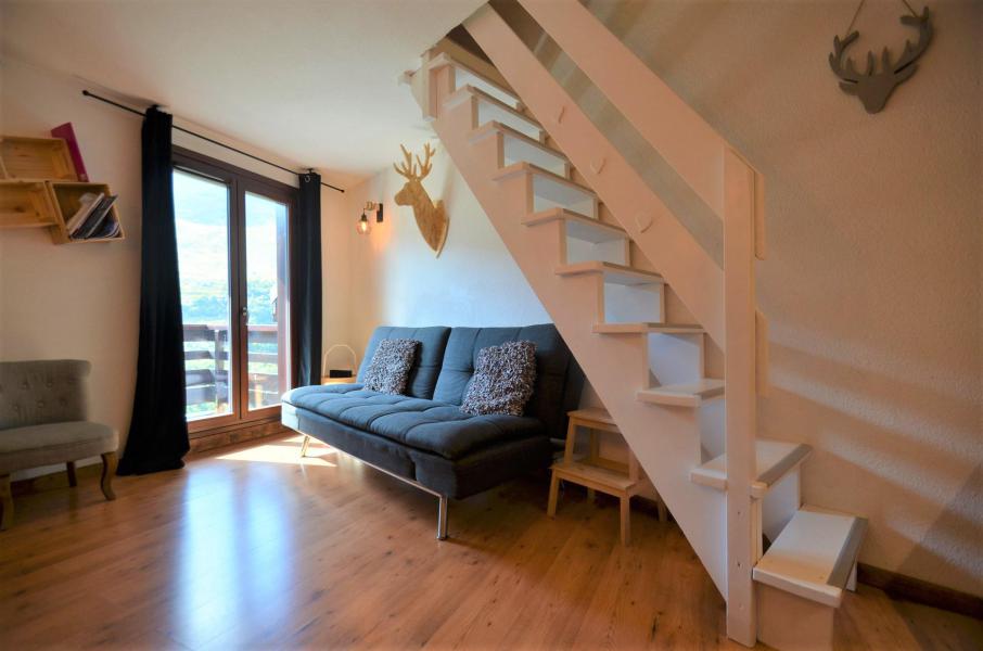 Rent in ski resort 4 room apartment 8 people (532) - Les Balcons d'Olympie - Les Menuires - Living room