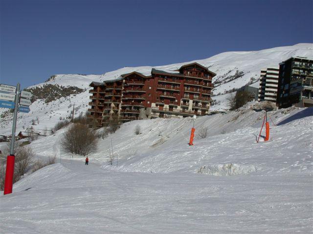 Rent in ski resort Les Balcons d'Olympie - Les Menuires - Winter outside