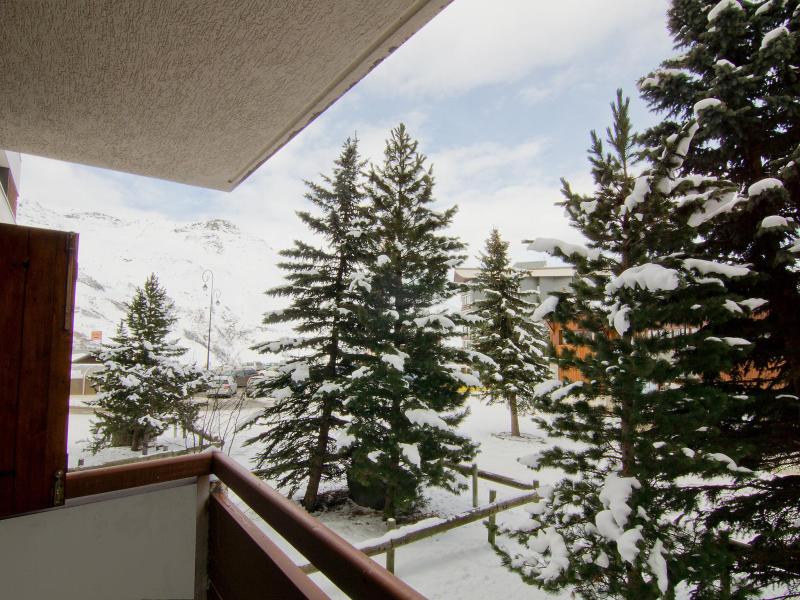 Аренда на лыжном курорте Апартаменты 2 комнат 5 чел. (1) - Les Burons - Les Menuires - зимой под открытым небом