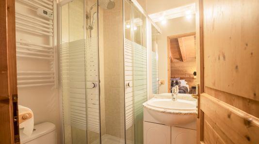 Rent in ski resort 7 room duplex chalet 12 people (Irène) - Les Chalets de Bettaix - Les Menuires - Bathroom