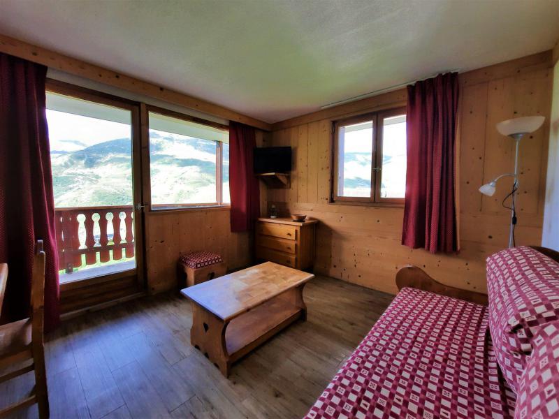 Ski verhuur Appartement 3 kamers 6 personen (201) - Les Côtes d'Or Chalet Argentière - Les Menuires - Woonkamer