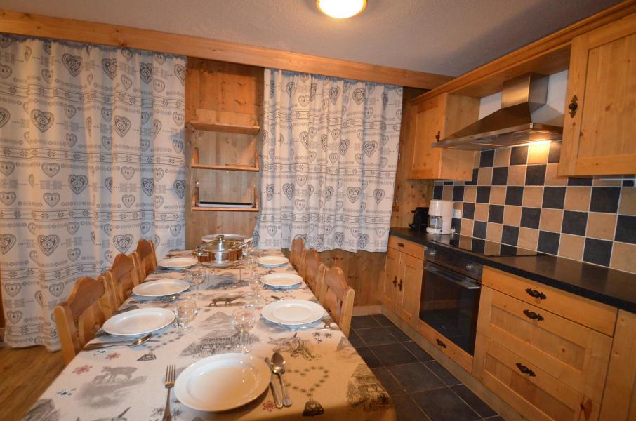 Rent in ski resort 4 room apartment 8 people (323) - Les Côtes d'Or Chalet Courmayeur - Les Menuires - Kitchen