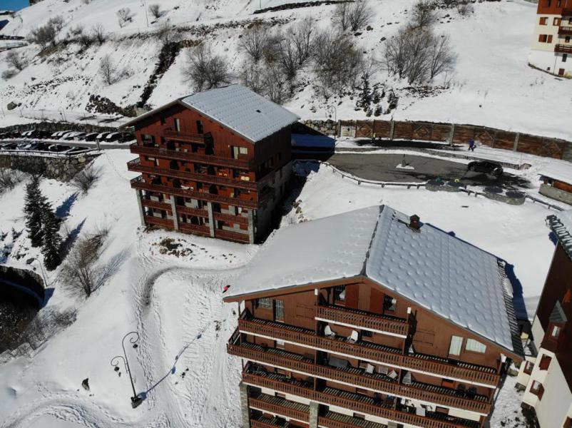 Location au ski Les Côtes d'Or Chalet Courmayeur - Les Menuires - Extérieur hiver