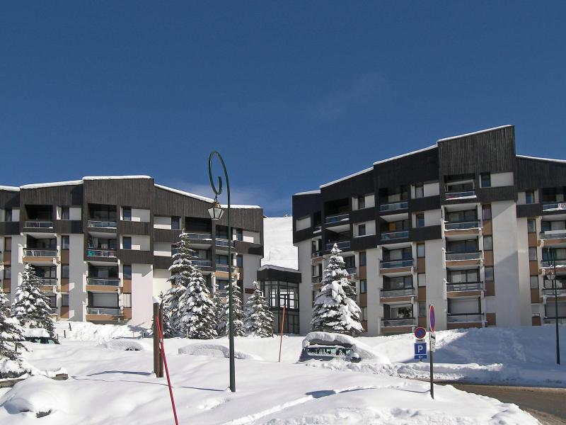 Аренда на лыжном курорте Les Mélèzes - Les Menuires - зимой под открытым небом
