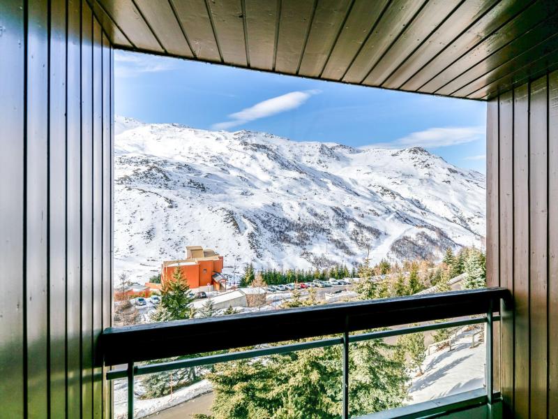 Location au ski Appartement 2 pièces 4 personnes (8) - Les Mélèzes - Les Menuires - Terrasse