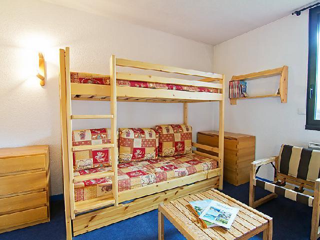 Rent in ski resort 2 room apartment 4 people (1) - Les Soldanelles - Les Menuires - Bunk beds