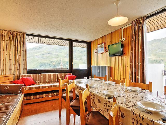 Rent in ski resort 3 room apartment 7 people (1) - Pelvoux - Les Menuires - Living room