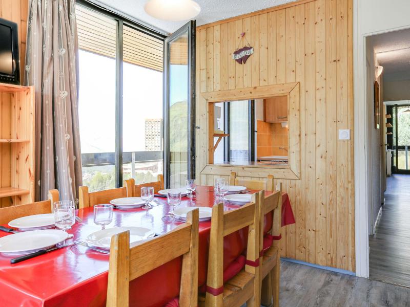 Ski verhuur Appartement 3 kamers 7 personen (1) - Pelvoux - Les Menuires - Woonkamer