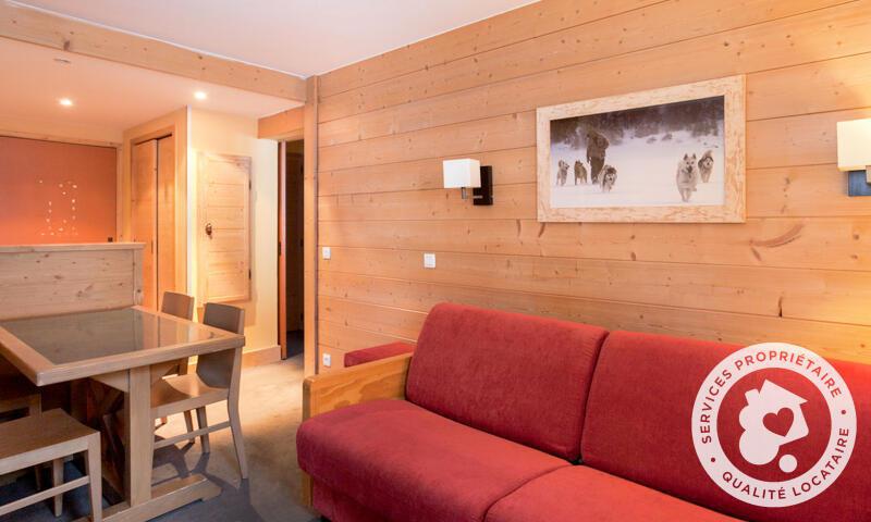Vacances en montagne Appartement 2 pièces 4 personnes (Sélection 32m²-2) - Résidence Aconit - Maeva Home - Les Menuires - Extérieur hiver
