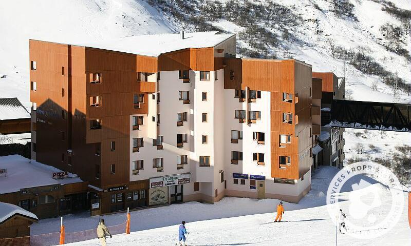 Location au ski Résidence Aconit - Maeva Home - Les Menuires - Extérieur hiver