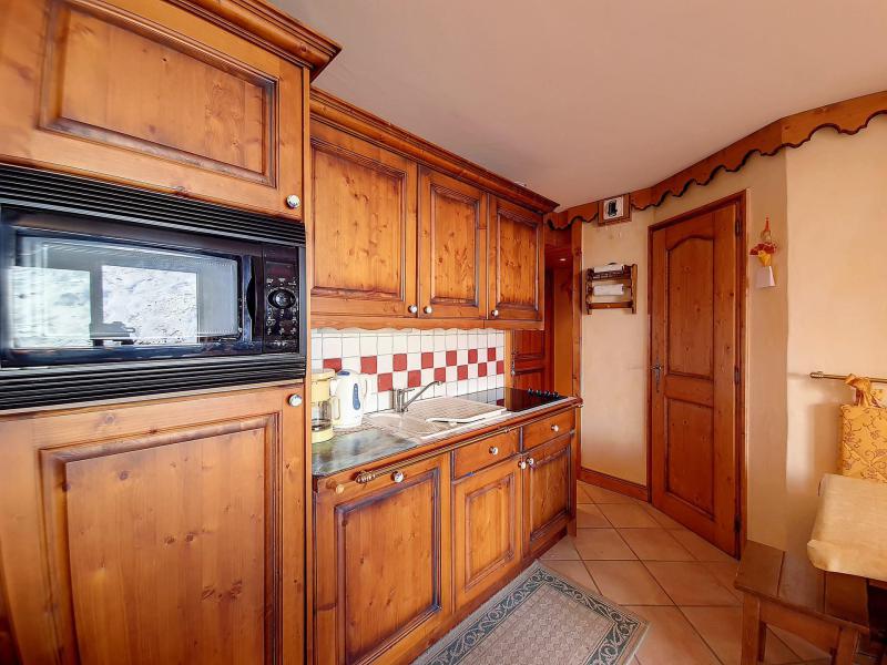 Ski verhuur Appartement 3 kamers 6 personen (0012) - Résidence Ancolie - Les Menuires - Keukenblok