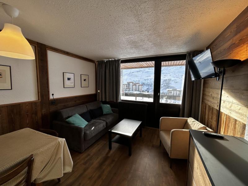 Skiverleih 2-Zimmer-Appartment für 4 Personen (719) - Résidence Aravis - Les Menuires - Wohnzimmer