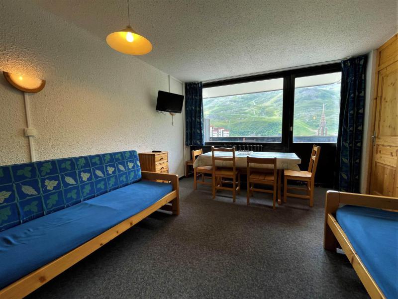 Skiverleih 2-Zimmer-Appartment für 6 Personen (518) - Résidence Aravis - Les Menuires - Wohnzimmer