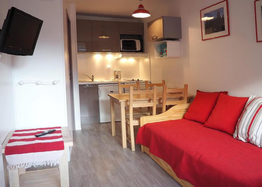 Rent in ski resort 2 room apartment 4 people (328) - Résidence Boedette D - Les Menuires - Living room