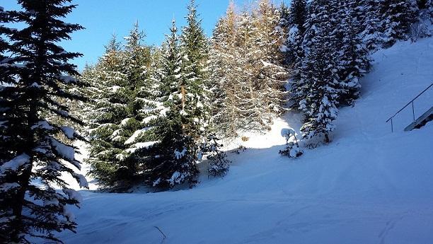 Vacanze in montagna Monolocale con alcova per 4 persone (515) - Résidence Boedette D - Les Menuires - Esteriore inverno