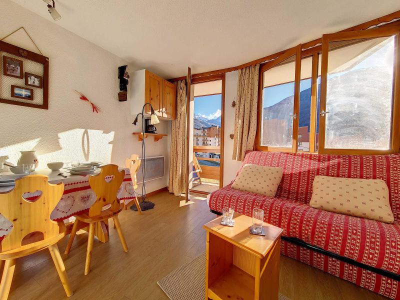 Аренда на лыжном курорте Квартира студия кабина для 4 чел. (134) - Résidence Boedette D - Les Menuires - Салон