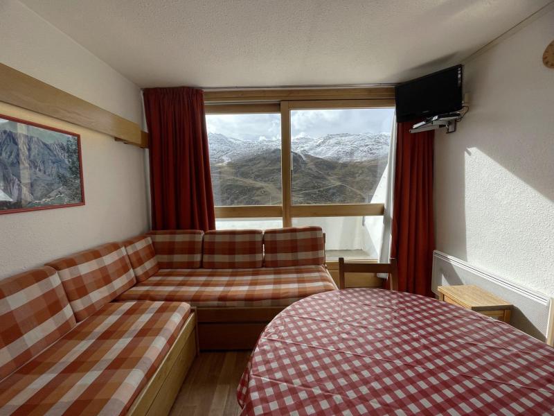 Rent in ski resort 3 room triplex apartment 7 people (835) - Résidence Challe - Les Menuires - Living room