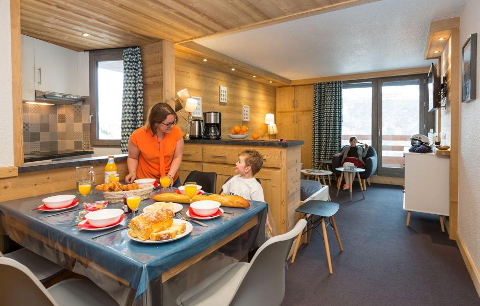 Rent in ski resort Résidence Chanteneige Croisette - Les Menuires - Kitchen
