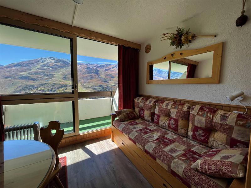 Rent in ski resort Studio 3 people (805) - Résidence Cherferie - Les Menuires - Living room
