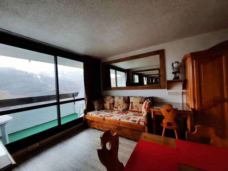 Ski verhuur Appartement 2 kamers 4 personen (1211) - Résidence Combes - Les Menuires - Woonkamer