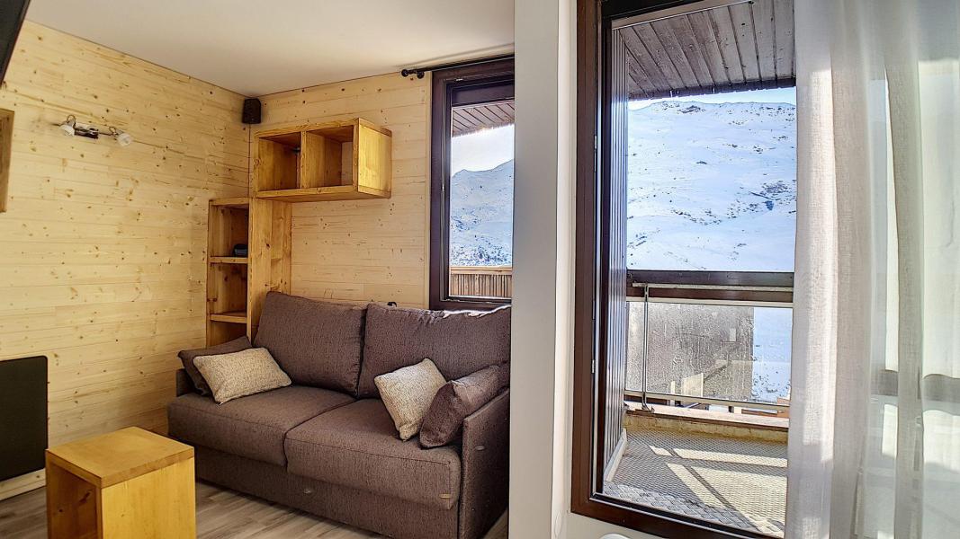 Ski verhuur Appartement 2 kamers bergnis 4 personen (443) - Résidence Coryles A - Les Menuires - Woonkamer