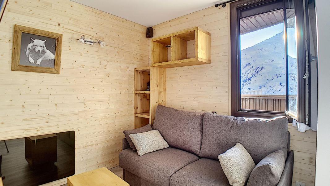 Ski verhuur Appartement 2 kamers bergnis 4 personen (443) - Résidence Coryles A - Les Menuires - Woonkamer