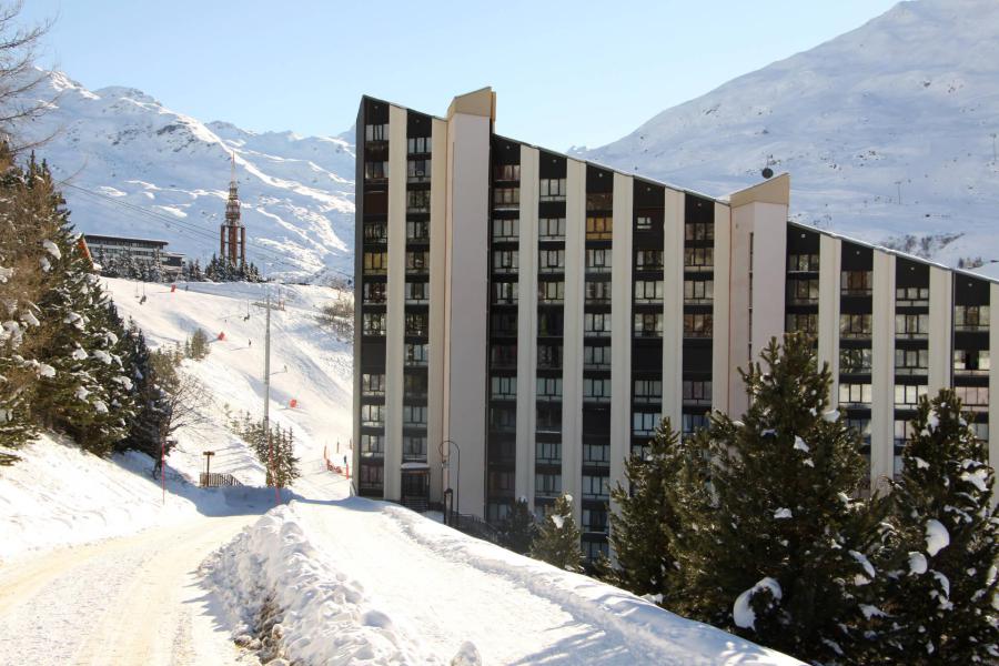 Location au ski Résidence de Caron - Les Menuires - Extérieur hiver