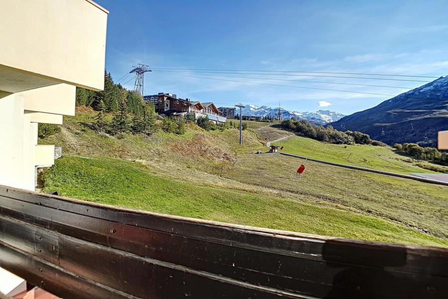 Ski verhuur Appartement 2 kamers 6 personen (312) - Résidence de Caron - Les Menuires - Balkon