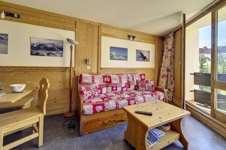 Ski verhuur Appartement 2 kamers 6 personen (618) - Résidence de Caron - Les Menuires - Woonkamer