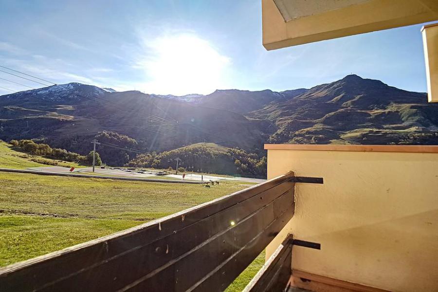 Location au ski Appartement 2 pièces 6 personnes (312) - Résidence de Caron - Les Menuires - Balcon