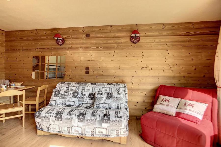 Rent in ski resort Studio 3 people (311) - Résidence de Caron - Les Menuires - Living room