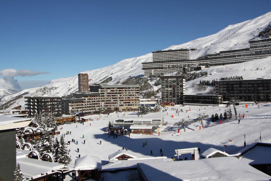 Аренда на лыжном курорте Résidence de Peclet - Les Menuires - зимой под открытым небом