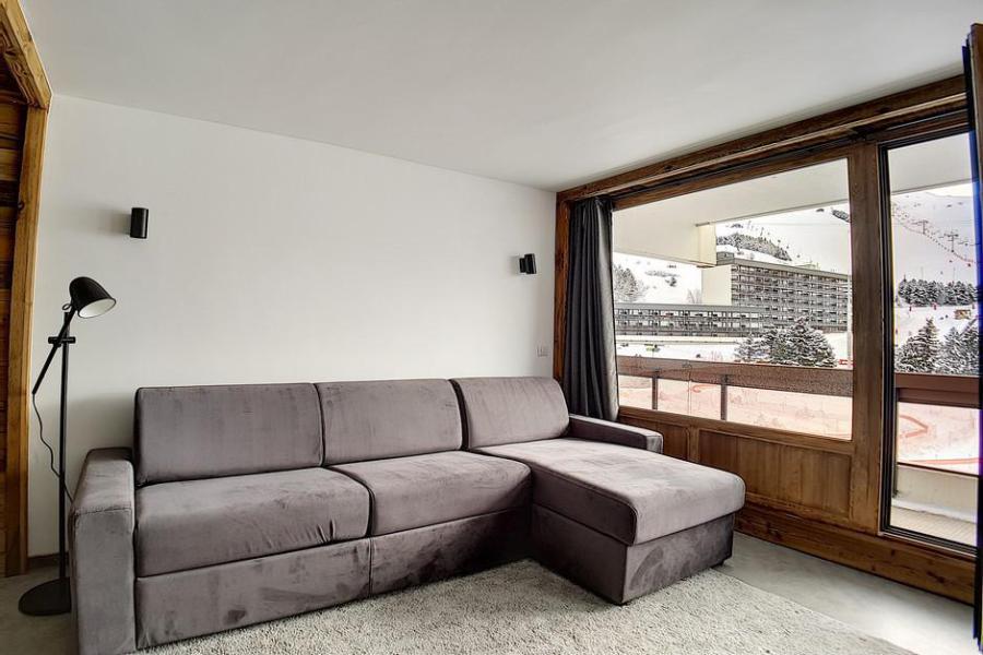 Wynajem na narty Apartament 2 pokojowy 5 osób (0202) - Résidence de Peclet - Les Menuires - Pokój gościnny