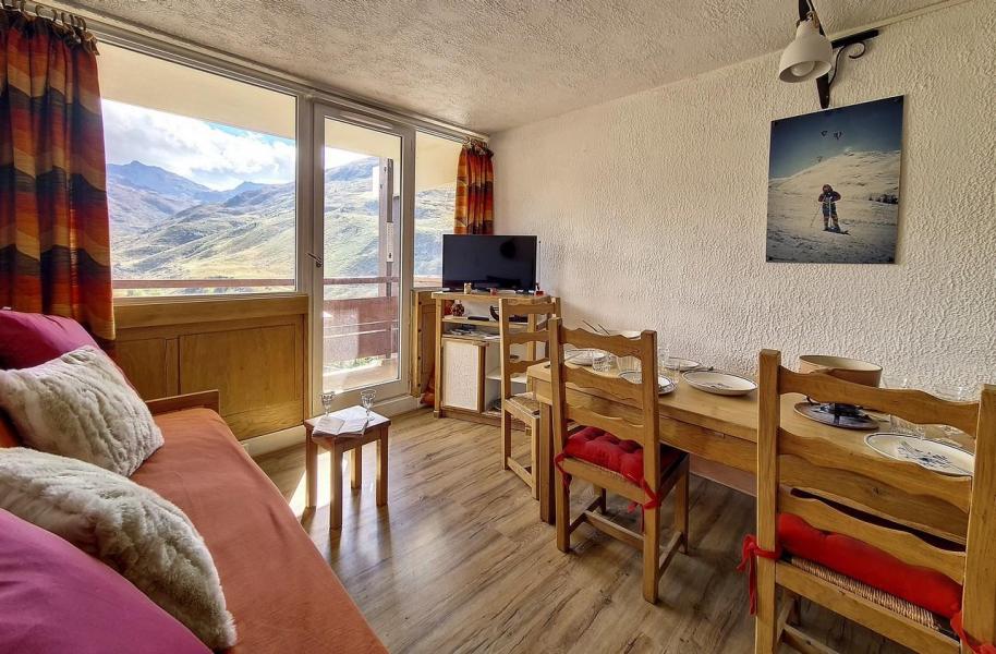 Rent in ski resort 2 room apartment 4 people (604) - Résidence des Alpages - Les Menuires - Living room