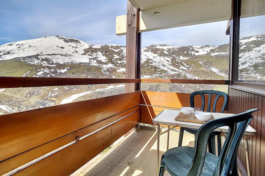 Аренда на лыжном курорте Апартаменты 2 комнат 5 чел. (AL0703) - Résidence des Alpages - Les Menuires - зимой под открытым небом