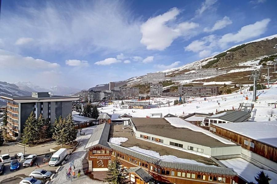 Аренда на лыжном курорте Квартира студия для 2 чел. (719) - Résidence des Alpages - Les Menuires - зимой под открытым небом