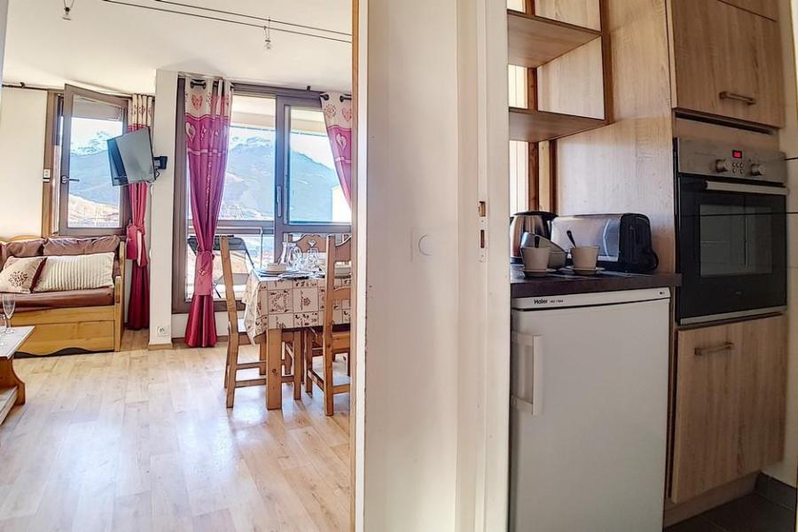 Rent in ski resort 2 room apartment 5 people (330) - Résidence des Origanes - Les Menuires - Kitchen