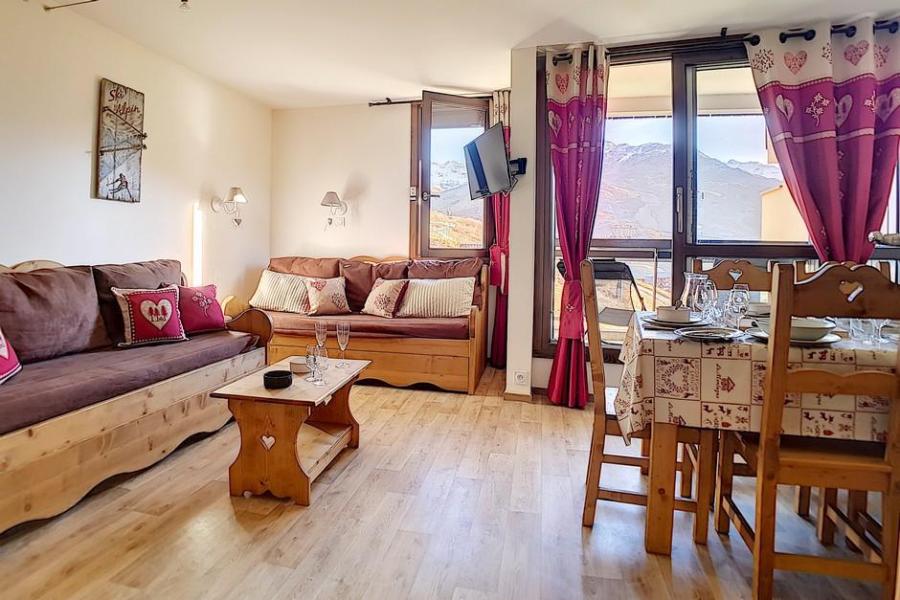 Skiverleih 2-Zimmer-Appartment für 5 Personen (330) - Résidence des Origanes - Les Menuires - Wohnzimmer