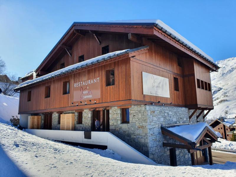 Location au ski Résidence Geffriand - Les Menuires - Extérieur hiver