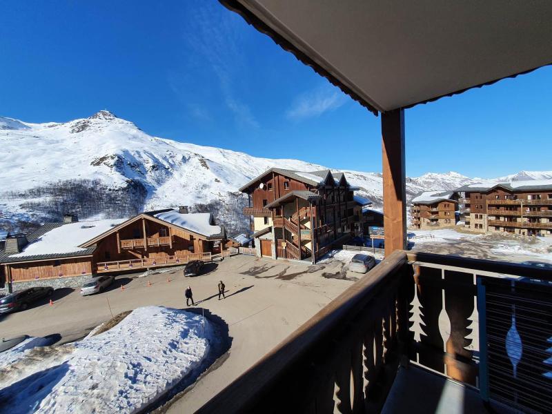 Аренда на лыжном курорте Апартаменты триплекс 6 комнат 10 чел. (1 kayleigh) - Résidence Geffriand - Les Menuires - зимой под открытым небом