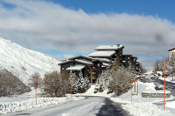 Location au ski Résidence Jettay - Les Menuires - Extérieur hiver