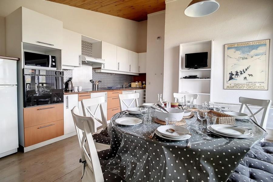 Skiverleih 4-Zimmer-Appartment für 8 Personen (21) - Résidence Jettay - Les Menuires - Wohnzimmer