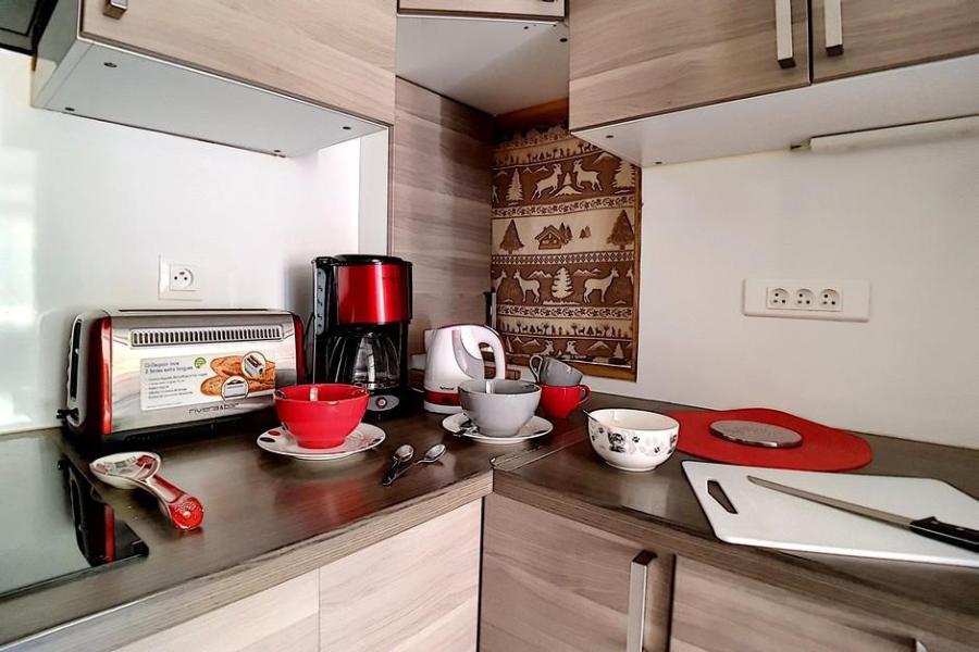 Skiverleih 4-Zimmer-Appartment für 8 Personen (45) - Résidence la Biellaz - Les Menuires - Küche